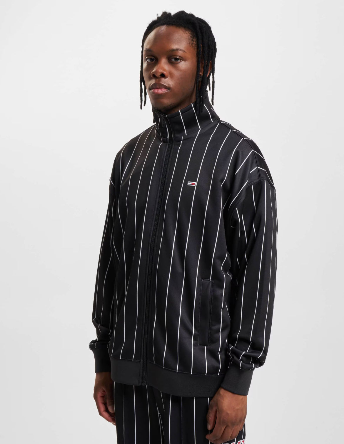 TOMMY JEANS Rlx Pinstripe Trainingsjacket