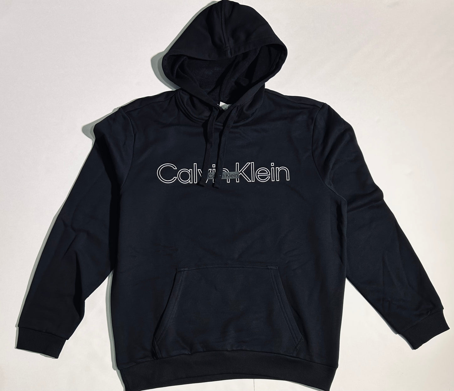 Calvin Klein Monogram Logo Fleece Hoodie