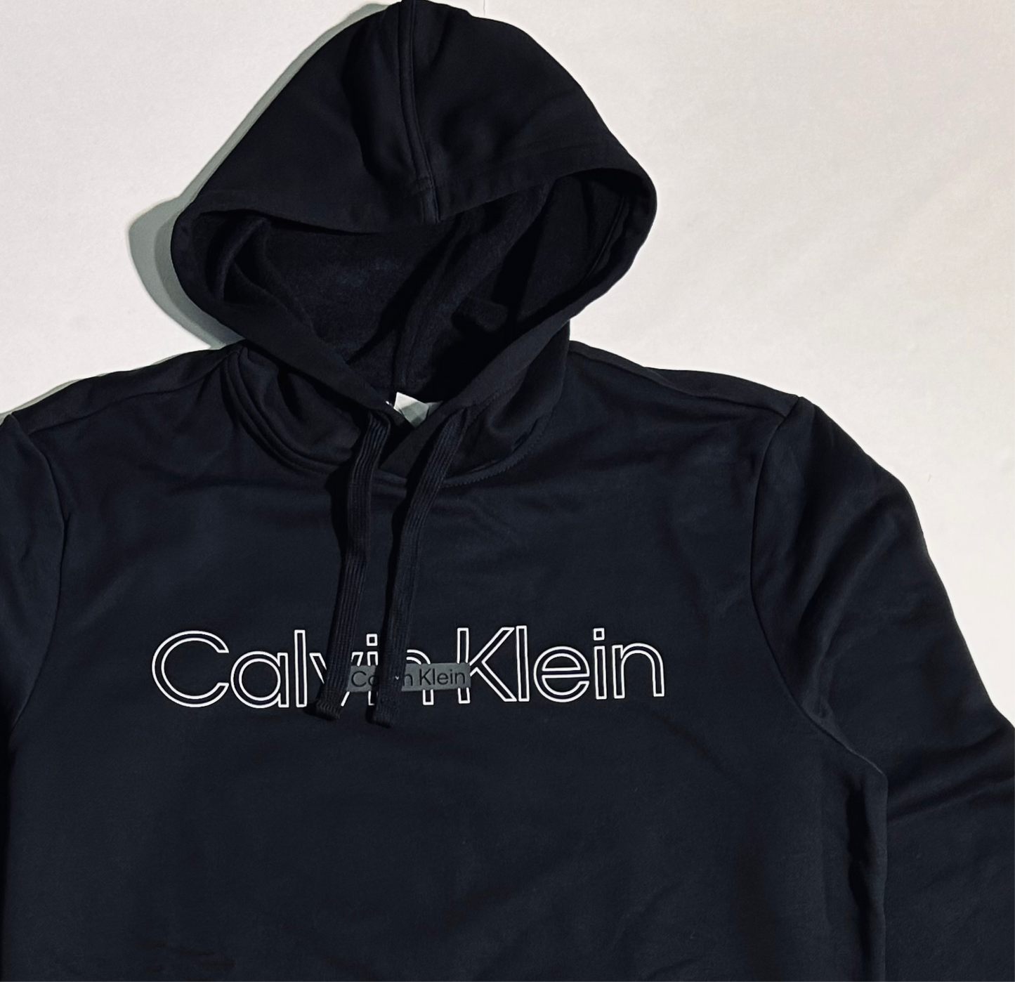 Calvin Klein Monogram Logo Fleece Hoodie